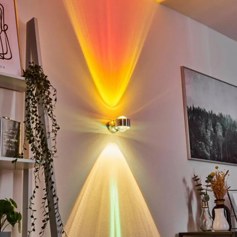 hofstein Applique murale Sapri Argenté, 1 lumière