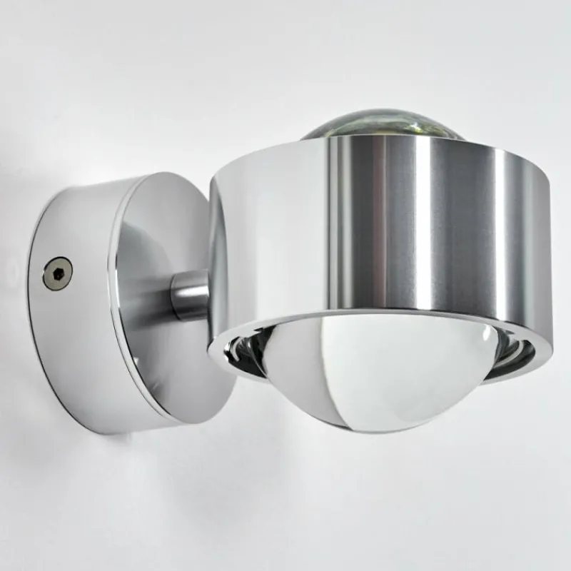 hofstein Applique murale Sapri Argenté, 1 lumière