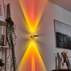 hofstein Applique murale Sapri Argenté, 1 lumière