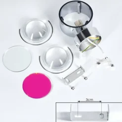 hofstein Applique murale Sapri Chrome, 1 lumière