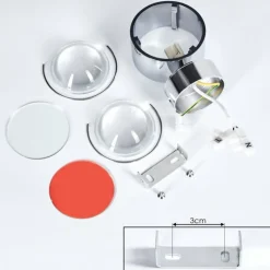 hofstein Applique murale Sapri Chrome, 1 lumière