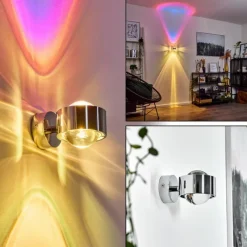 hofstein Applique murale Sapri Chrome, 1 lumière