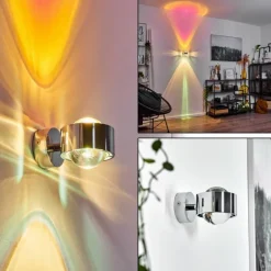 hofstein Applique murale Sapri Chrome, 1 lumière