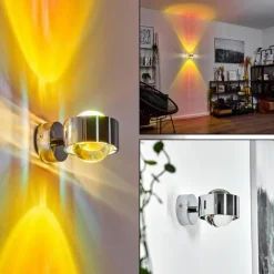 hofstein Applique murale Sapri Chrome, 1 lumière