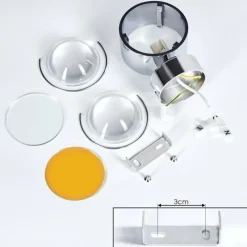 hofstein Applique murale Sapri Chrome, 1 lumière