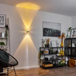 hofstein Applique murale Sapri Chrome, 1 lumière