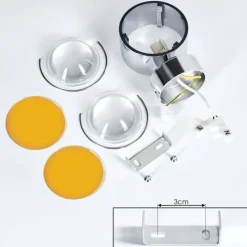 hofstein Applique murale Sapri Chrome, 1 lumière