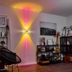 hofstein Applique murale Sapri Chrome, 1 lumière