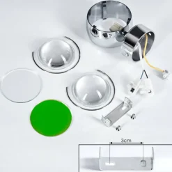 hofstein Applique murale Sapri Chrome, 1 lumière