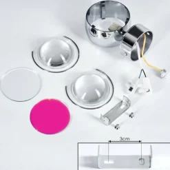 hofstein Applique murale Sapri Chrome, 1 lumière