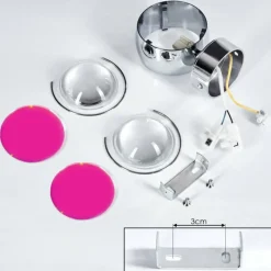 hofstein Applique murale Sapri Chrome, 1 lumière