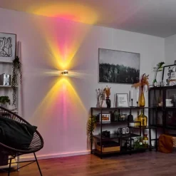 hofstein Applique murale Sapri Chrome, 1 lumière