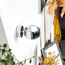 hofstein Applique murale Sapri Chrome, 1 lumière