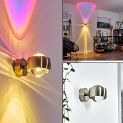 hofstein Applique murale Sapri Nickel mat, 1 lumière