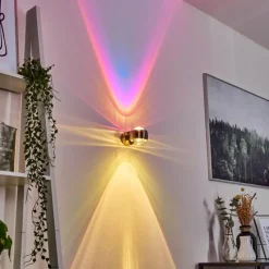 hofstein Applique murale Sapri Nickel mat, 1 lumière