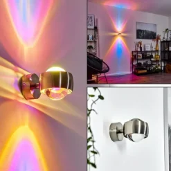 hofstein Applique murale Sapri Nickel mat, 1 lumière