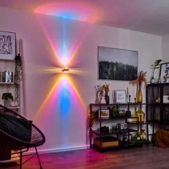 hofstein Applique murale Sapri Nickel mat, 1 lumière