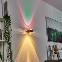 hofstein Applique murale Sapri Nickel mat, 1 lumière