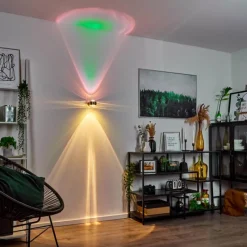 hofstein Applique murale Sapri Nickel mat, 1 lumière