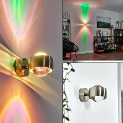 hofstein Applique murale Sapri Nickel mat, 1 lumière