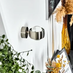 hofstein Applique murale Sapri Nickel mat, 1 lumière