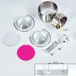 hofstein Applique murale Sapri Nickel mat, 1 lumière