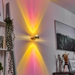 hofstein Applique murale Sapri Nickel mat, 1 lumière