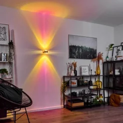 hofstein Applique murale Sapri Nickel mat, 1 lumière