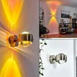 hofstein Applique murale Sapri Nickel mat, 1 lumière