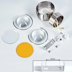 hofstein Applique murale Sapri Nickel mat, 1 lumière