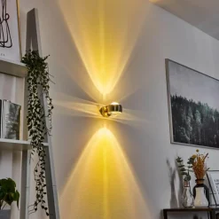 hofstein Applique murale Sapri Nickel mat, 1 lumière