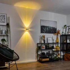 hofstein Applique murale Sapri Nickel mat, 1 lumière