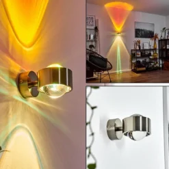 hofstein Applique murale Sapri Nickel mat, 1 lumière