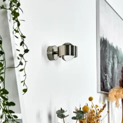 hofstein Applique murale Sapri Nickel mat, 1 lumière