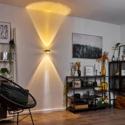 hofstein Applique murale Sapri Nickel mat, 1 lumière