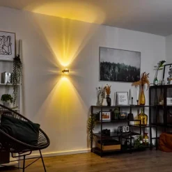 hofstein Applique murale Sapri Nickel mat, 1 lumière