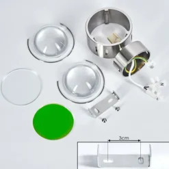 hofstein Applique murale Sapri Nickel mat, 1 lumière