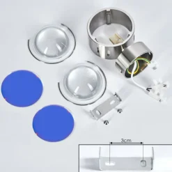 hofstein Applique murale Sapri Nickel mat, 1 lumière