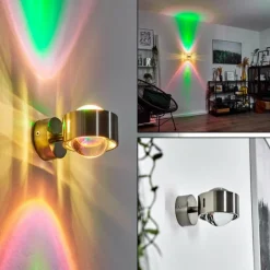 hofstein Applique murale Sapri Nickel mat, 1 lumière