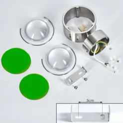 hofstein Applique murale Sapri Nickel mat, 1 lumière