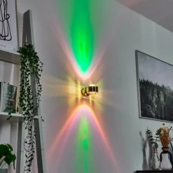 hofstein Applique murale Sapri Nickel mat, 1 lumière