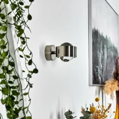 hofstein Applique murale Sapri Nickel mat, 1 lumière