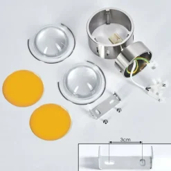 hofstein Applique murale Sapri Nickel mat, 1 lumière