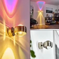 hofstein Applique murale Sapri Nickel mat, 1 lumière