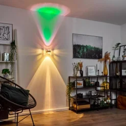 hofstein Applique murale Sapri Nickel mat, 1 lumière