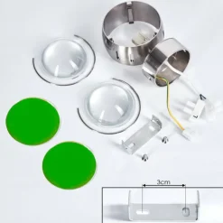 hofstein Applique murale Sapri Nickel mat, 1 lumière