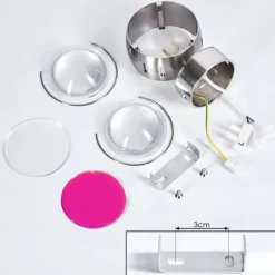 hofstein Applique murale Sapri Nickel mat, 1 lumière