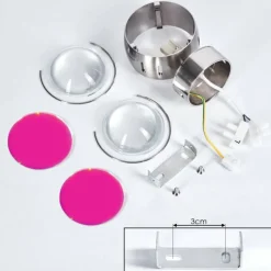 hofstein Applique murale Sapri Nickel mat, 1 lumière