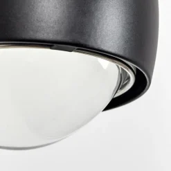 hofstein Applique murale Sapri Noir, 1 lumière