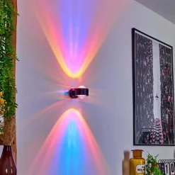 hofstein Applique murale Sapri Noir, 1 lumière